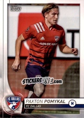 Figurina Paxton Pomykal - MLS 2020
 n. 109 - Topps