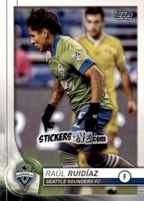 Cromo Raúl Ruidiaz - MLS 2020
 n. 102 - Topps