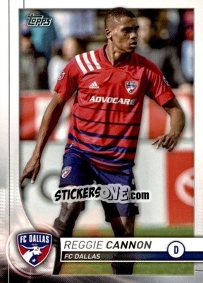Cromo Reggie Cannon - MLS 2020
 n. 9 - Topps
