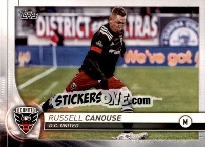Cromo Russell Canouse - MLS 2020
 n. 92 - Topps