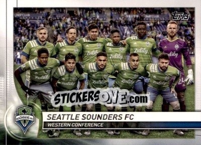 Figurina Seattle Sounders FC - MLS 2020
 n. 137 - Topps