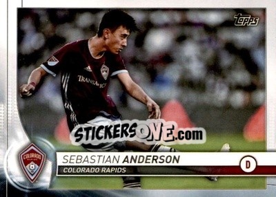 Figurina Sebastian Anderson - MLS 2020
 n. 10 - Topps