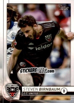 Cromo Steven Birnbaum - MLS 2020
 n. 63 - Topps