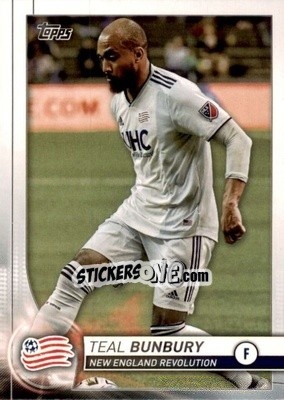 Figurina Teal Bunbury - MLS 2020
 n. 65 - Topps