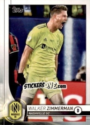 Cromo Walker Zimmerman - MLS 2020
 n. 28 - Topps