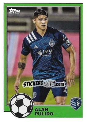 Figurina Alan Pulido - MLS 2021
 n. T81-18 - Topps