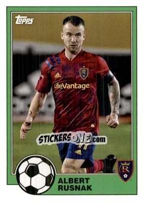 Sticker Albert Rusnak - MLS 2021
 n. T81-16 - Topps