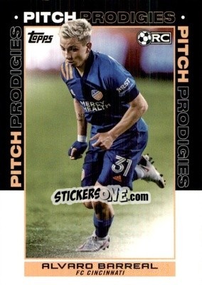 Cromo Alvaro Barreal - MLS 2021
 n. 193 - Topps