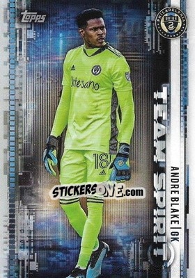 Sticker Andre Blake - MLS 2021
 n. TS12 - Topps