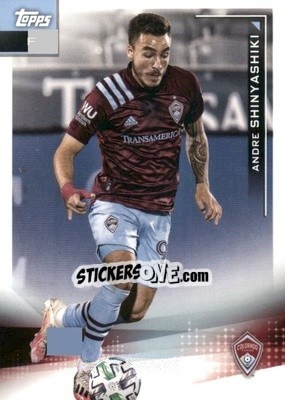 Figurina Andre Shinyashiki - MLS 2021
 n. 75 - Topps