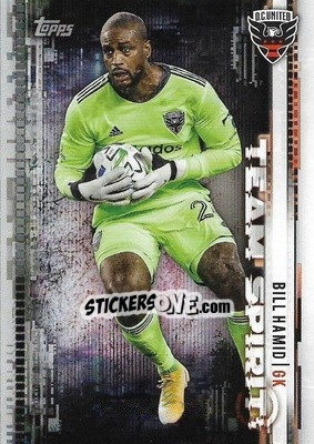 Sticker Bill Hamid - MLS 2021
 n. TS15 - Topps