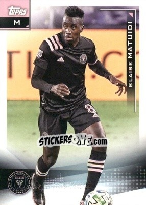 Cromo Blaise Matuidi - MLS 2021
 n. 23 - Topps