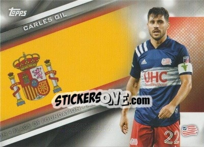 Cromo Carles Gil - MLS 2021
 n. FF21 - Topps