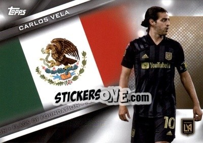 Sticker Carlos Vela - MLS 2021
 n. FF5 - Topps