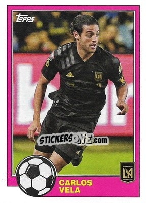 Sticker Carlos Vela - MLS 2021
 n. T81-4 - Topps