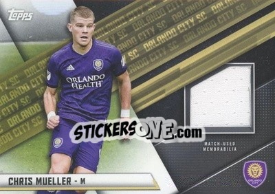 Sticker Chris Mueller - MLS 2021
 n. MR9 - Topps