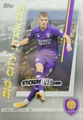 Sticker Chris Mueller - MLS 2021
 n. BCS16 - Topps