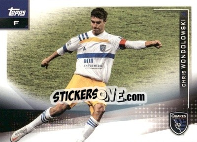 Figurina Chris Wondolowski - MLS 2021
 n. 49 - Topps