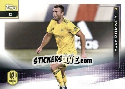 Sticker Dave Romney - MLS 2021
 n. 27 - Topps