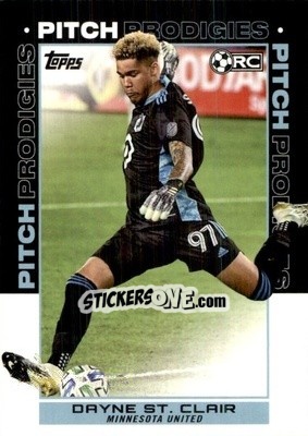 Sticker Dayne St. Clair - MLS 2021
 n. 198 - Topps
