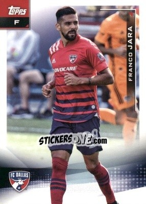 Cromo Franco Jara - MLS 2021
 n. 71 - Topps