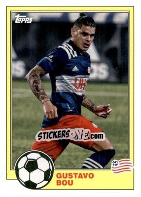 Sticker Gustavo Bou - MLS 2021
 n. T81-17 - Topps