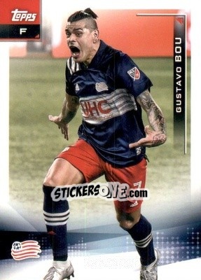 Sticker Gustavo Bou - MLS 2021
 n. 56 - Topps