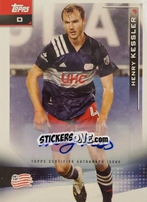 Figurina Henry Kessler - MLS 2021
 n. BA14 - Topps
