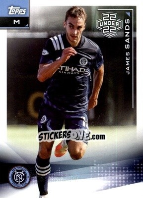 Sticker James Sands - MLS 2021
 n. 176 - Topps