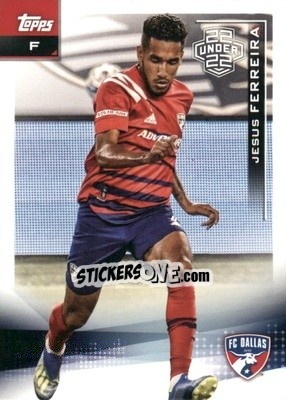 Cromo Jesus Ferreira - MLS 2021
 n. 166 - Topps