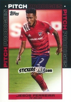 Cromo Jesús Ferreira - MLS 2021
 n. 132 - Topps
