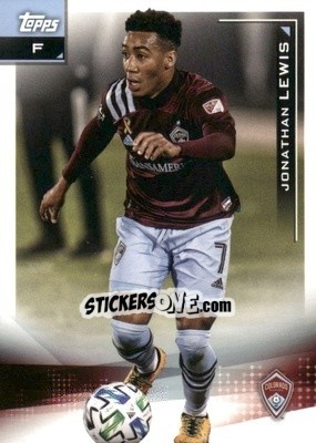 Figurina Jonathan Lewis - MLS 2021
 n. 121 - Topps