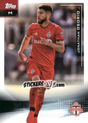 Figurina Jonathan Osorio - MLS 2021
 n. 22 - Topps