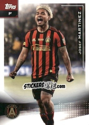 Cromo Josef Martinez - MLS 2021
 n. 93 - Topps