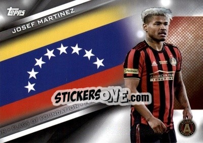 Cromo Josef Martinez - MLS 2021
 n. FF4 - Topps