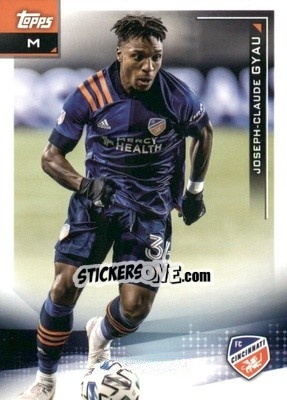 Sticker Joseph-Claude Gyau - MLS 2021
 n. 53 - Topps