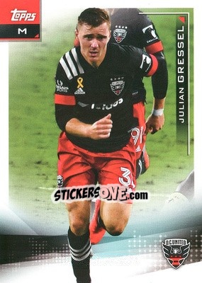 Sticker Julian Gressel - MLS 2021
 n. 13 - Topps