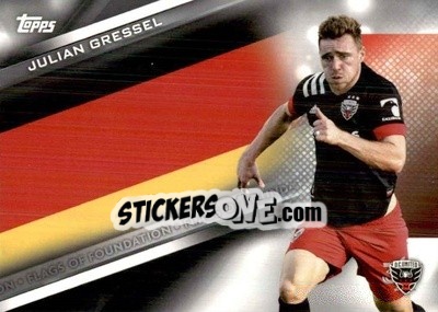 Sticker Julian Gressel - MLS 2021
 n. FF17 - Topps