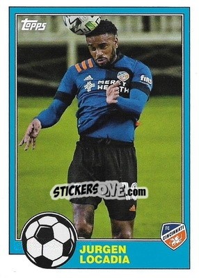 Cromo Jurgen Locadia - MLS 2021
 n. T81-19 - Topps