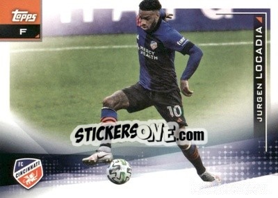 Cromo Jurgen Locadia - MLS 2021
 n. 63 - Topps