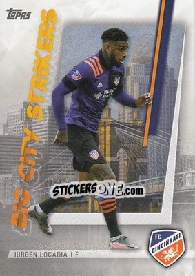 Cromo Jurgen Locadia - MLS 2021
 n. BCS11 - Topps