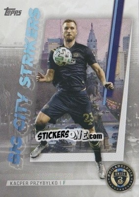 Sticker Kacper Przybylko - MLS 2021
 n. BCS14 - Topps