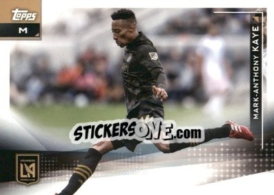 Figurina Mark-Anthony Kaye - MLS 2021
 n. 103 - Topps