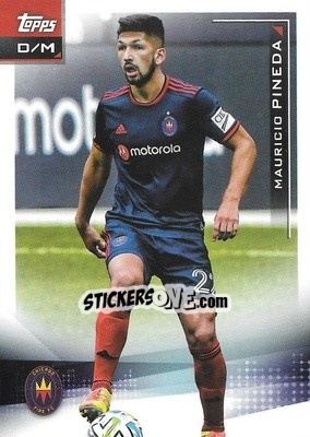 Cromo Mauricio Pineda - MLS 2021
 n. 17 - Topps