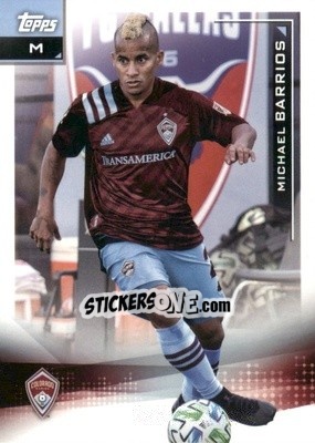 Figurina Michael Barrios - MLS 2021
 n. 16 - Topps