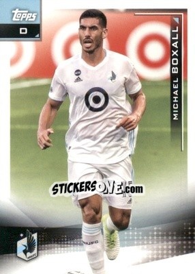Cromo Michael Boxall - MLS 2021
 n. 127 - Topps