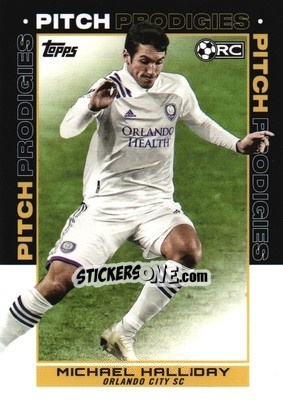 Sticker Michael Halliday - MLS 2021
 n. 199 - Topps