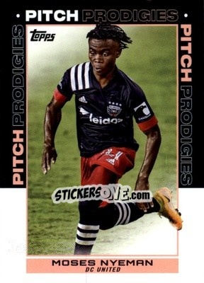 Cromo Moses Nyeman - MLS 2021
 n. 128 - Topps
