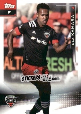 Figurina Ola Kamara - MLS 2021
 n. 100 - Topps