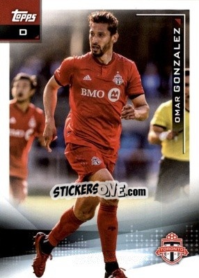 Figurina Omar Gonzalez - MLS 2021
 n. 37 - Topps
